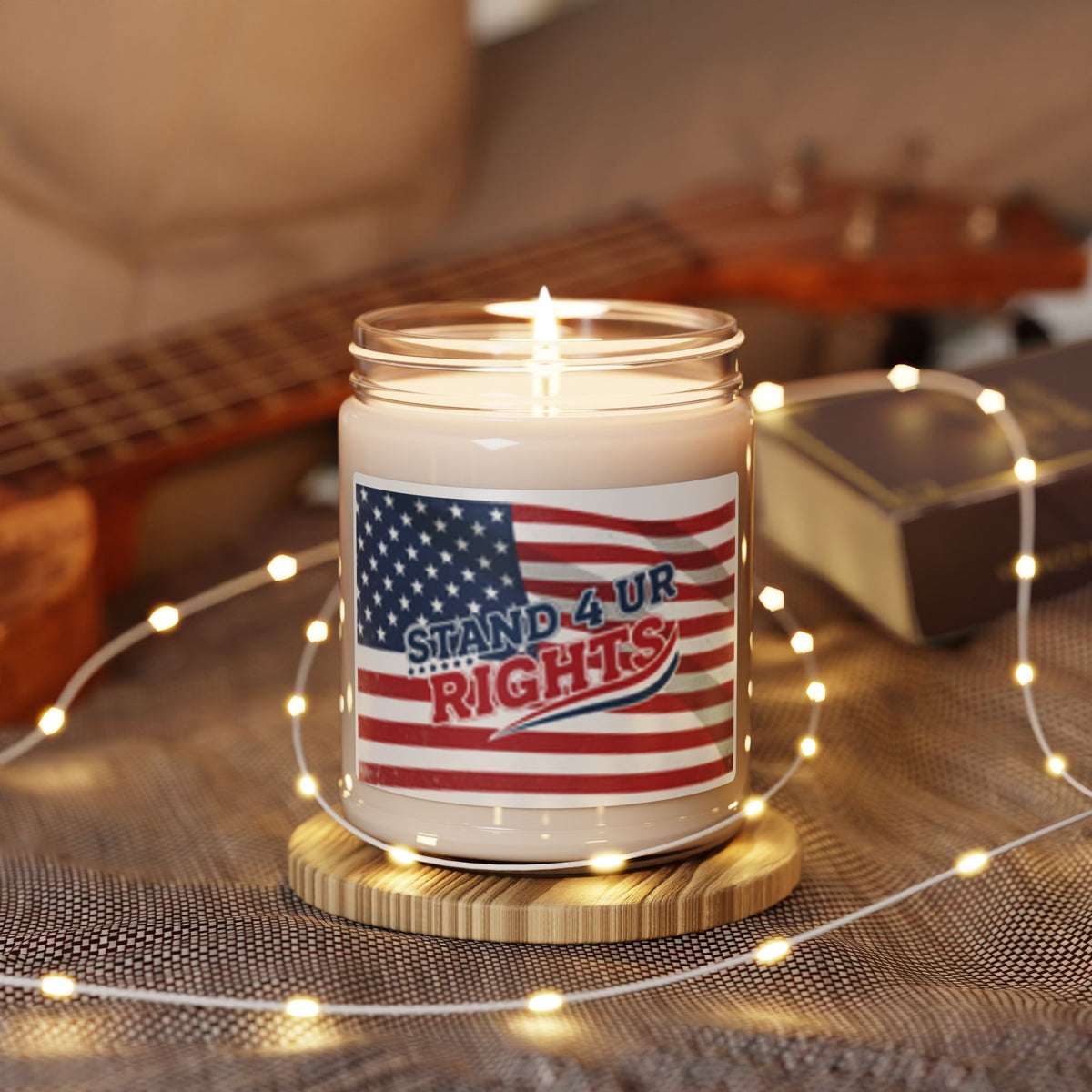 Scented Soy Candle, 9oz. S4UR Logo