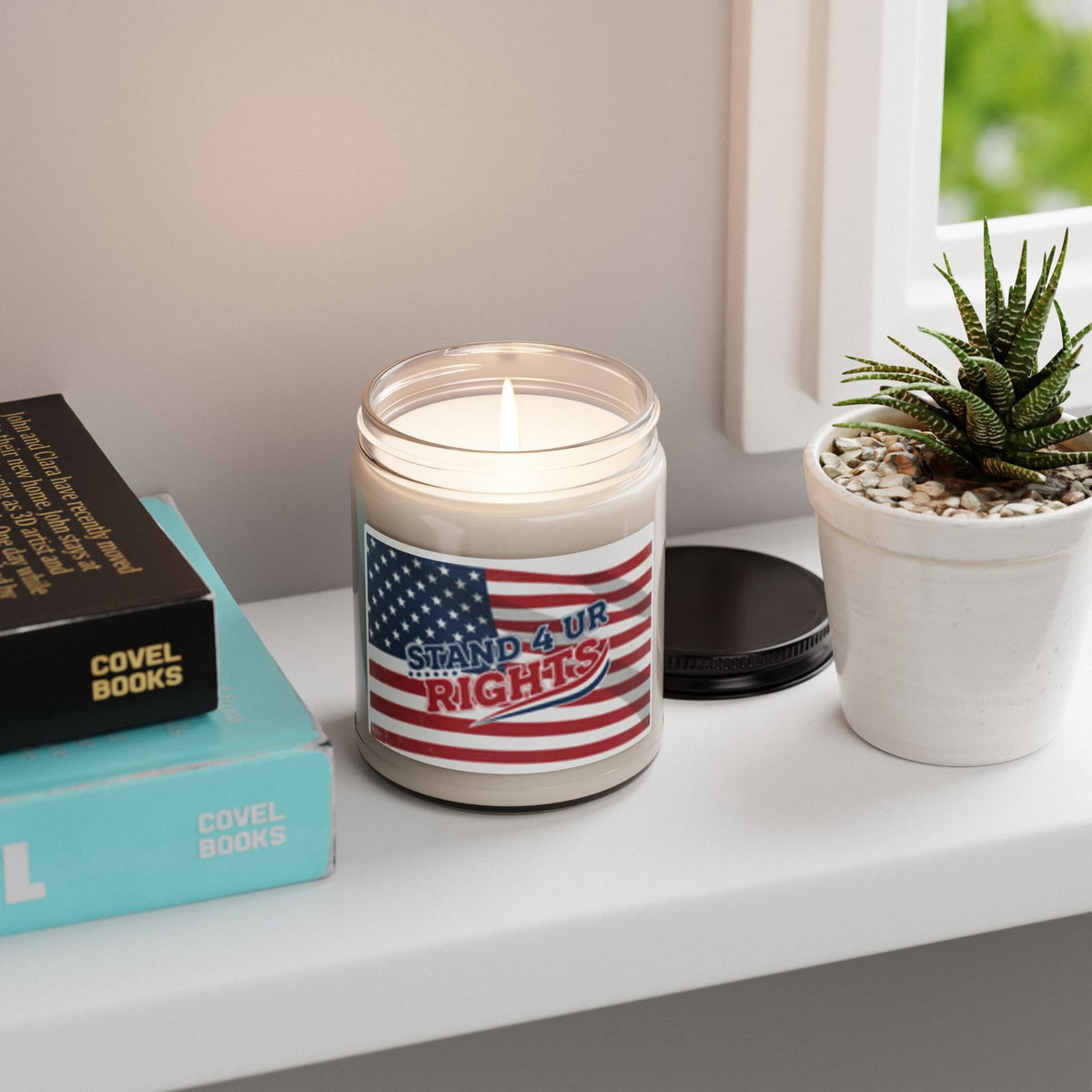 Scented Soy Candle, 9oz. S4UR Logo